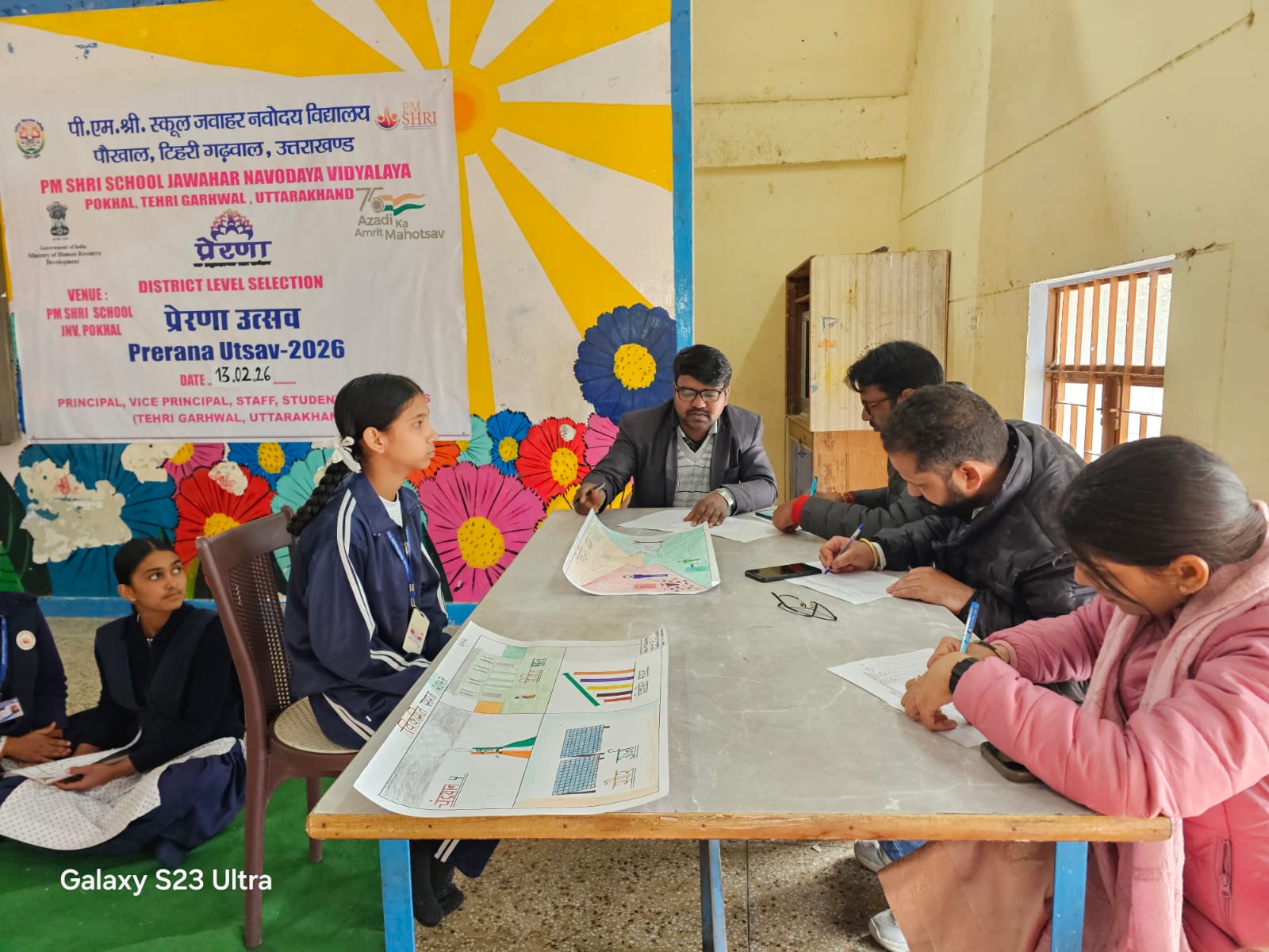 पीएम श्री स्कूल जवाहर नवोदय विद्यालय पौखाल में प्रेरणा उत्सव–2026 के द्वितीय चरण का आयोजन