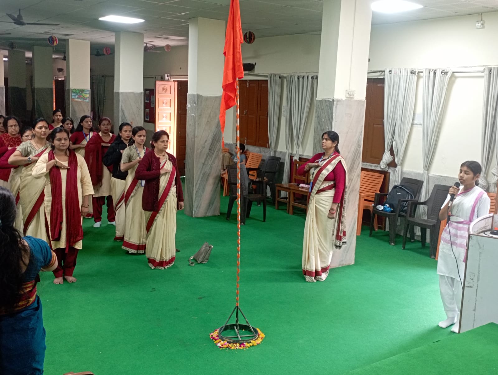 अहंकार छोड देश सेवा की प्रेरणा देता है भगवा ध्वज : डॉ. प्रियंका