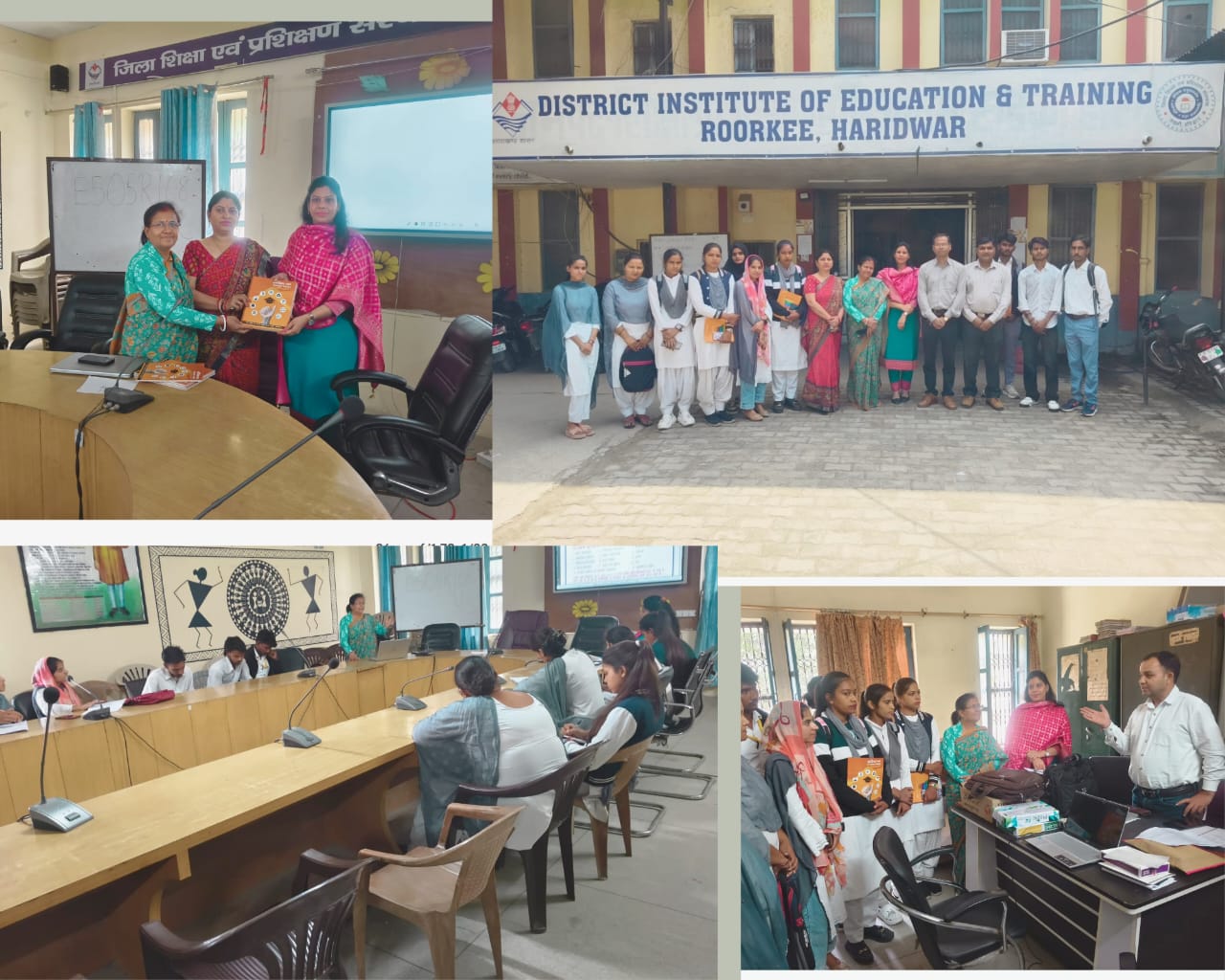धनौरी पी.जी. कॉलेज के शिक्षा विभाग द्वारा बी.ए. षष्ठम सेमेस्टर के विद्यार्थियों का डी.आई.ई.टी. रुड़की में शैक्षिक भ्रमण एवं व्यावसायिक निर्देशन कार्यक्रम आयोजित