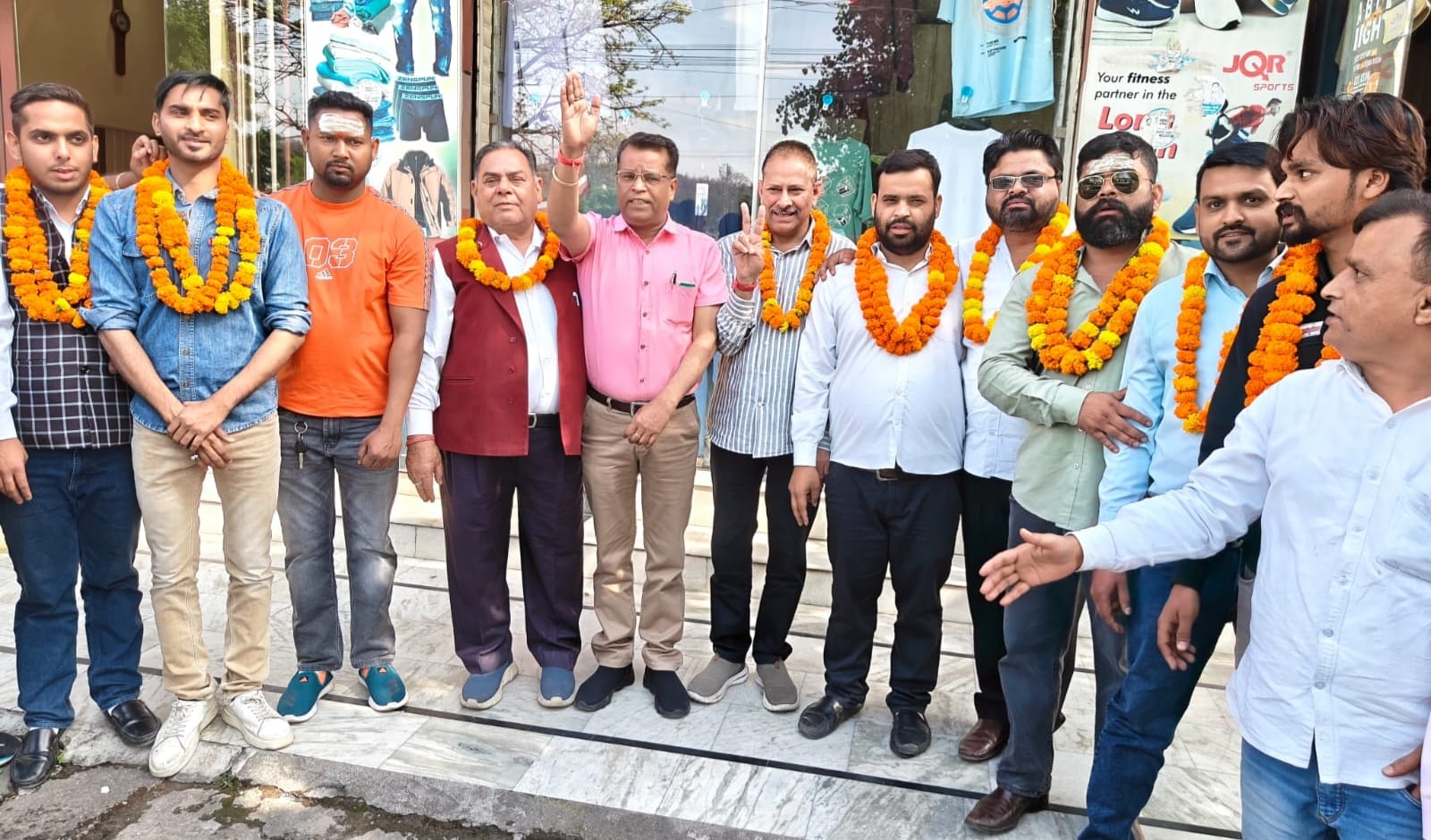 यूथ कांग्रेस के नवनिर्वाचित पदाधिकारियों का किया स्वागत