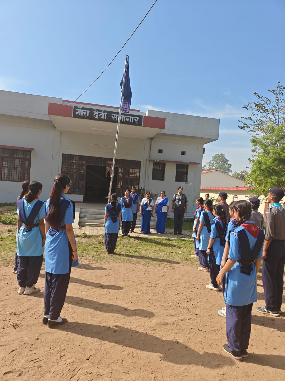 राजकीय स्नातकोत्तर महाविद्यालय कोटद्वार में चल रहे प्रशिक्षण शिविर के दूसरे दिन कार्यक्रम आयोजित