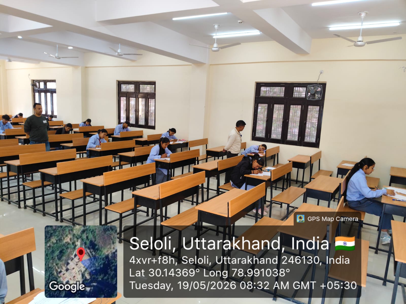 राजकीय व्यावसायिक महाविद्यालय पैठाणी में शांतिपूर्वक प्रारम्भ हुई सम- सेमेस्टर की मुख्य परीक्षाएं