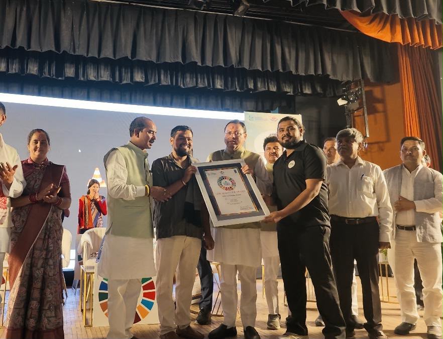 सुमित सिंह को जलवायु संरक्षण में उत्कृष्ट कार्य के लिए “एसडीजी यंग अचीवर अवॉर्ड 2024-25” से सम्मानित किया गया