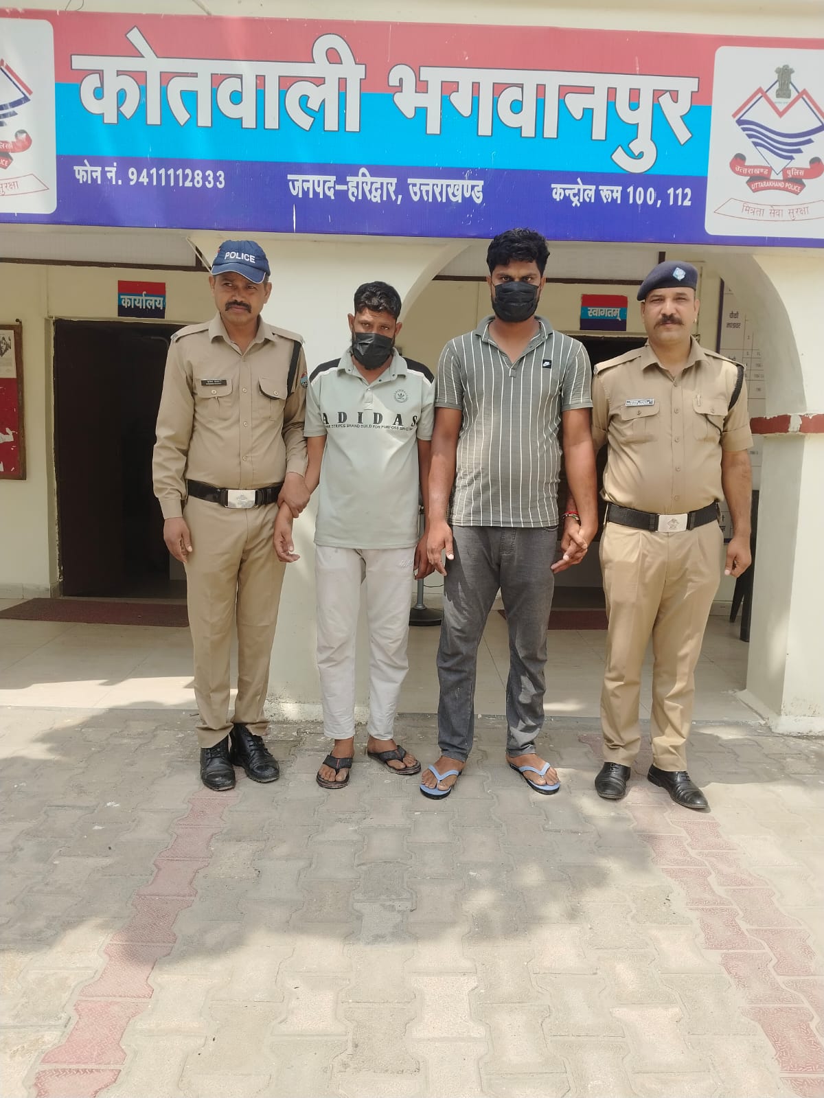 हरिद्वार- गौकशी मामले में 3 माह से फरार दो वांछित आरोपित गिरफ्तार