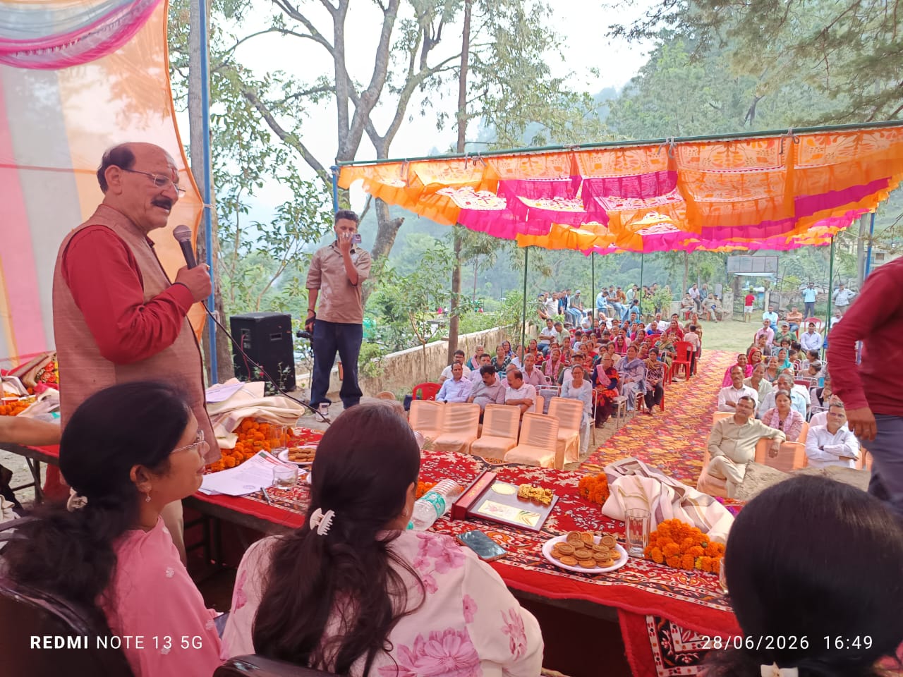 कैबिनेट मंत्री सुबोध उनियाल ने किया जन संवाद कार्यक्रम में प्रतिभा