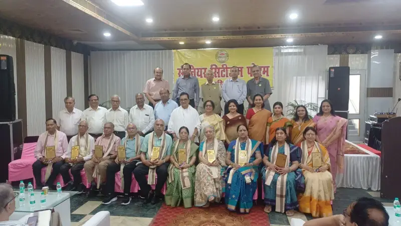 सीनियर सिटीजन फोरम हरिद्वार द्वारा वरिष्ठ नागरिकों के सम्मान में भव्य समारोह आयोजित