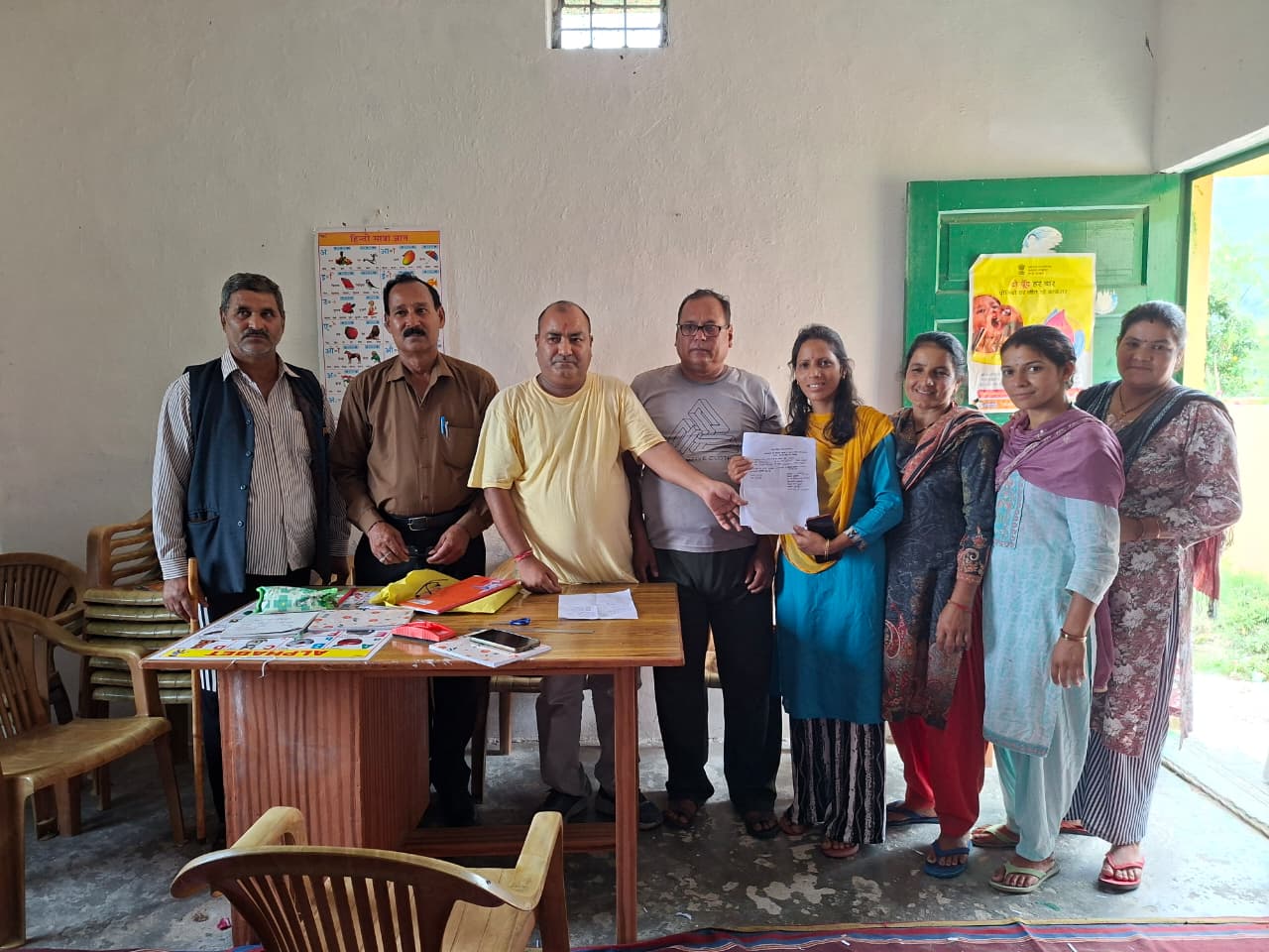 गजा के निकटवर्ती ग्राम पंचायतों मे निर्विरोध हुआ उप प्रधान का निर्वाचन