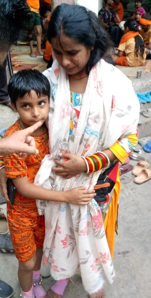 हरिद्वार-खोए बच्चे को सकुशल परिजनों से मिलाया, टेक्नोलॉजी बनी सहारा