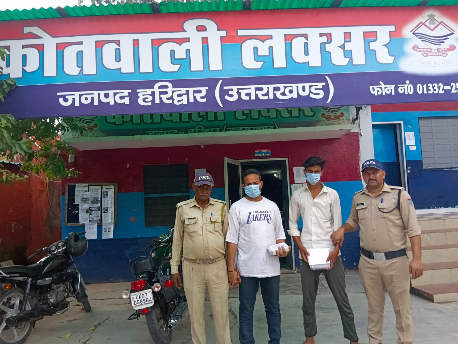 नशे के विरुद्ध हरिद्वार पुलिस की बड़ी कार्यवाही