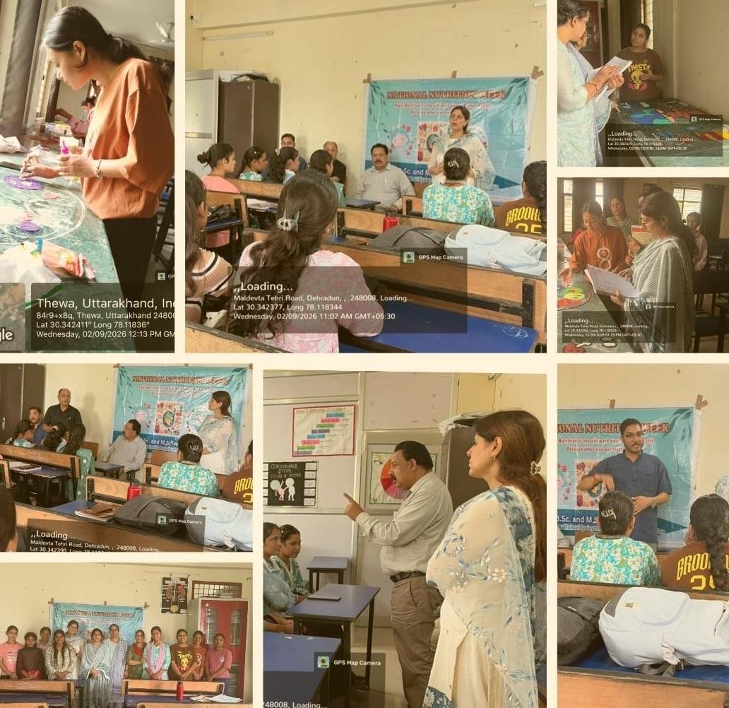 राष्ट्रीय पोषण सप्ताह पर रंगोली प्रतियोगिता: संतुलित आहार एवं स्वस्थ जीवन का दिया संदेश