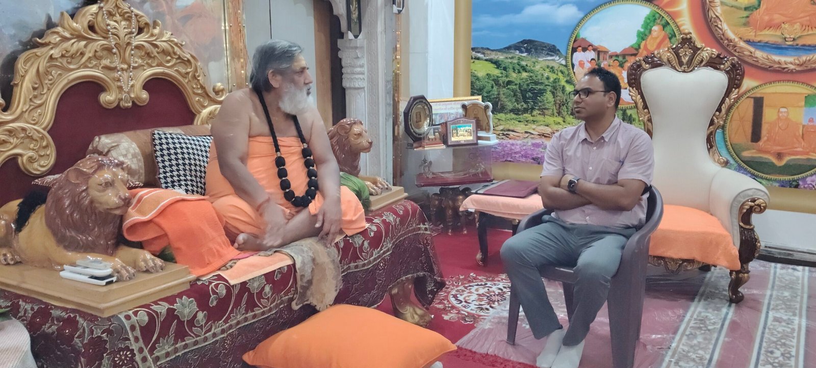 हरिद्वार: सप्तऋषि क्षेत्र में कुंभ तैयारियों का अपर मेलाधिकारी ने लिया जायजा