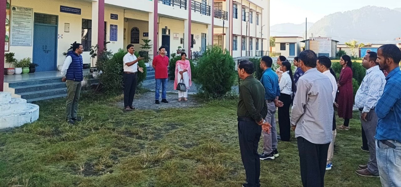 गांधी एवं शास्त्री जयंती पर राजकीय महाविद्यालय चिन्यालीसौड़ में विविध कार्यक्रम का आयोजन